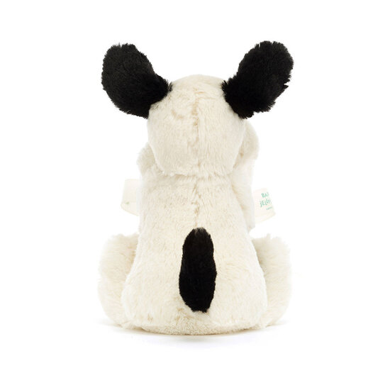 Jellycat Jellycat | Bashful Black & Cream Puppy Soother