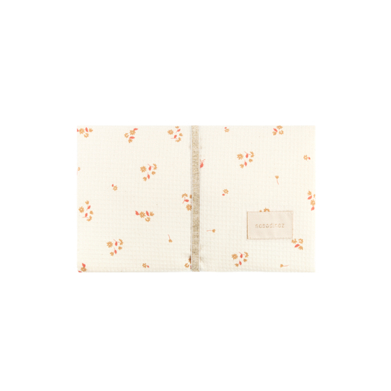 Nobodinoz Nobodinoz |  Mozart Waterproof changing mat Yellow Lily