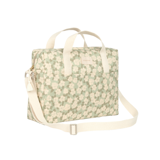 Nobodinoz Nobodinoz | Gala waterproof Wickeltasche Green Sakura