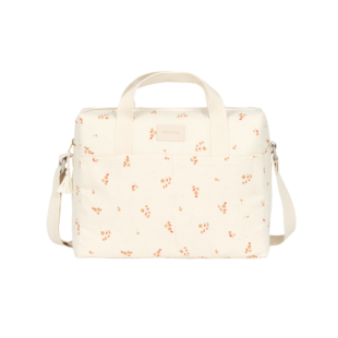 Nobodinoz | Sac a langer imperméable Gala Yellow Lily