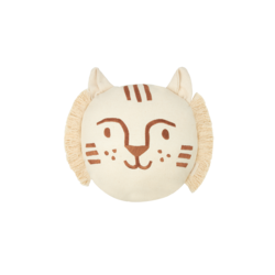 Nobodinoz | Tiger Cushion Brown/Natural