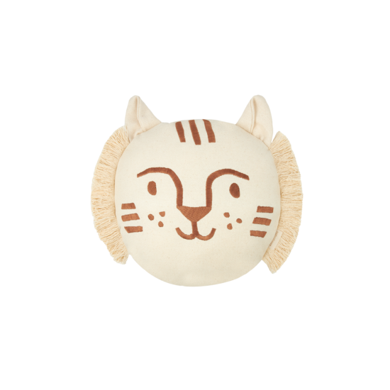 Nobodinoz Nobodinoz | Coussin tigre Marron/Naturel