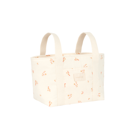 Nobodinoz Nobodinoz | Opera Wasserdicht Kinderwagen Organizer Yellow Lily