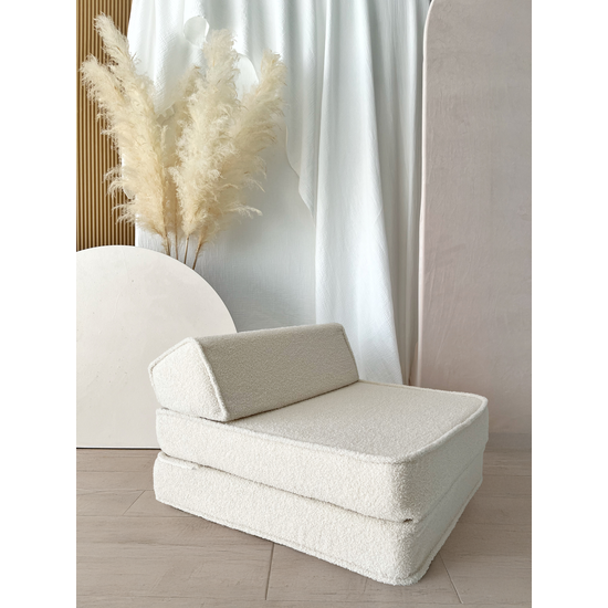 Moje Moje | Bouclé Lounger Cream