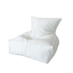 Moje | Bouclé Beanbag White