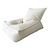 Moje Moje | Bouclé Beanbag Cream