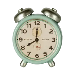 Maileg | Alarm clock, Mouse - Mint