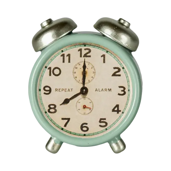 Maileg Maileg | Alarm clock, Mouse - Mint