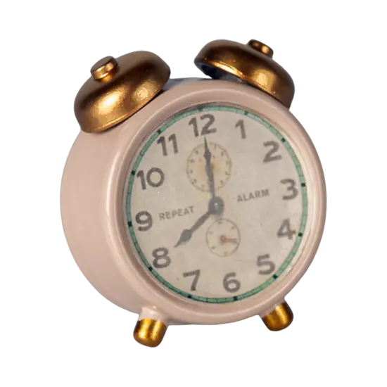 Maileg Maileg | Alarm clock, Mouse - Powder