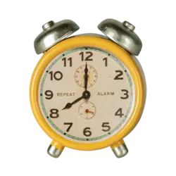 Maileg | Wekker, Muis - Geel