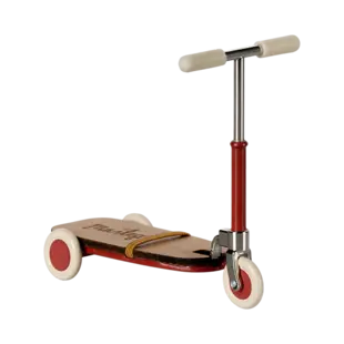 Maileg | Kick board, Mouse - Red