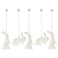 Maileg Maileg | Easter bunny ornaments, 5 pcs