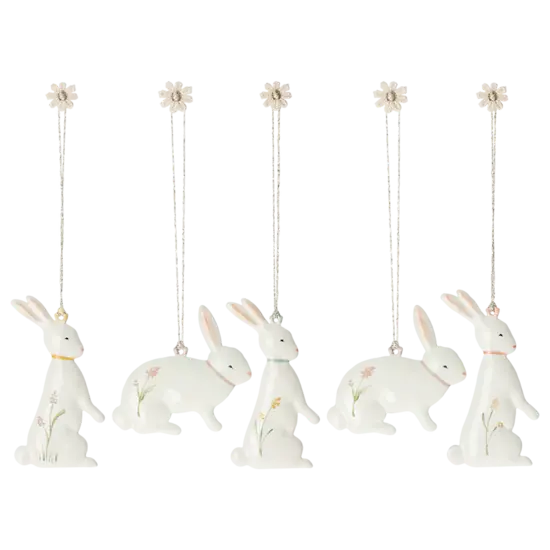 Maileg Maileg | Osterhasen Ornamente, 5 Stück