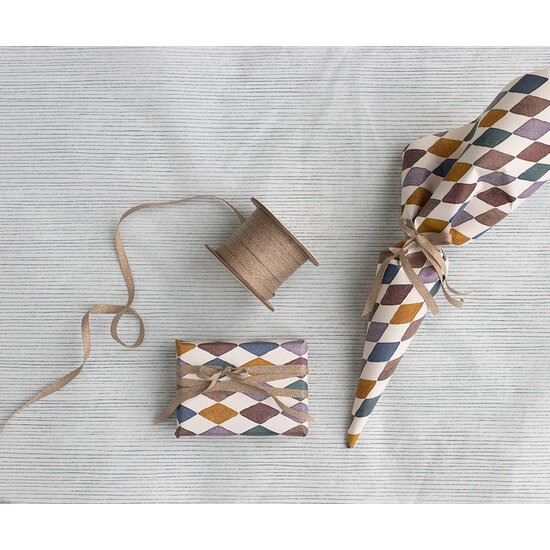 Maileg Maileg | Band 25 m  -Vintage rosa/Gold