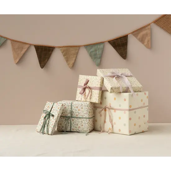 Maileg Maileg | Ribbon, 25 m - Dark mint