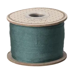 Maileg | Lint, W: 18 mm x L: 10 m - Petrol