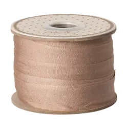 Maileg | Band, W: 18 mm x L: 10 m - Weiches Braun
