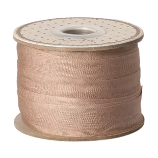 Maileg | Ruban, W: 18 mm x L: 10 m - Marron doux
