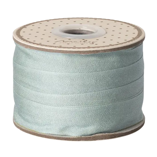 Maileg Maileg | Ribbon, W: 18 mm x L: 10 m - Dusty mint