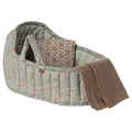 Maileg Maileg | Carry cot, Large - Blue