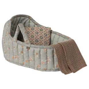 Maileg | Carry cot, Large - Blue
