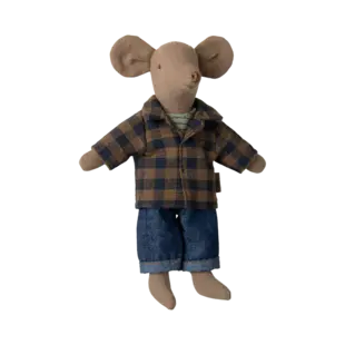 Maileg | Dad mouse - Light brown