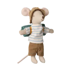 Maileg |  Hiker mouse, Big brother - Stripes