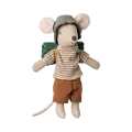Maileg Maileg |  Hiker Mouse, Grote Broer - Dunne Strepen