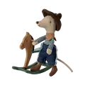 Maileg Maileg |  Cowboy Muis Op Hobbelpaard, Kleine Broer