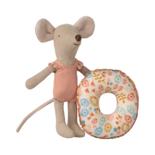 Maileg |  Beach mouse with float, Little sister - Flower