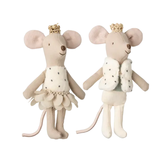 Maileg Maileg | Royal twin mice, Little sister and brother  in matchbox