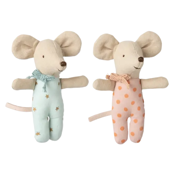 Maileg Maileg | Zwillinge, Baby-Mäuse in Streichholzschachtel