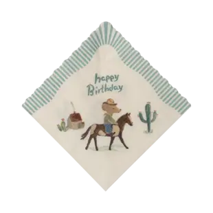 Maileg | Serviette, Alles Gute zum Geburtstag - Cowboy