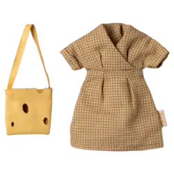 Maileg | Jurk En Tas, Mama Muis