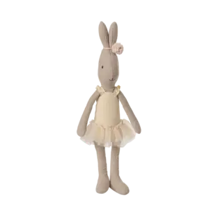 Maileg | Lapin taille 1, Classic - Combinaison et jupe de ballet crème