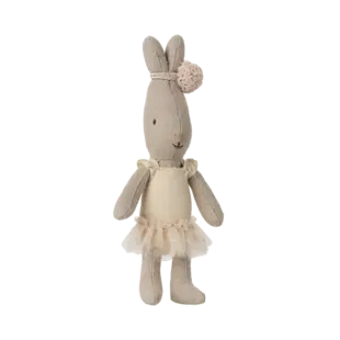 Maileg | Rabbit, Micro - Ballet suit and skirt cream