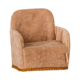 Maileg | Folding chair, Mouse - Powder