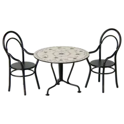 Maileg | Dining table, Set with 2 chairs