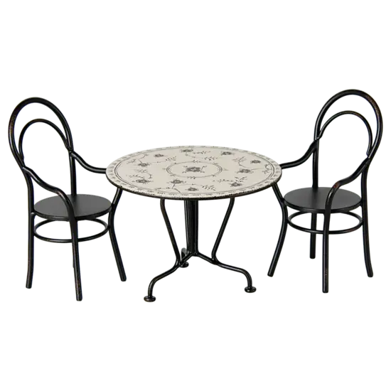 Maileg Maileg | Dining table, Set with 2 chairs