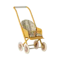 Maileg Maileg | Stroller, Micro - Yellow