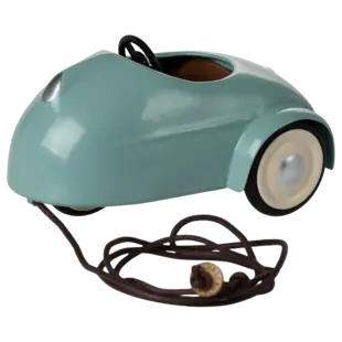Maileg | Car, Mouse - Light blue