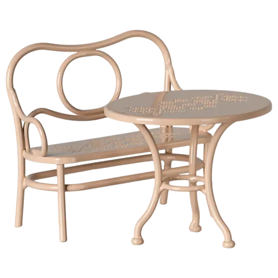 Maileg Maileg | Café set, Mouse, Big - Pale pink