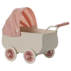 Maileg | Kinderwagen, Muis - Koraal