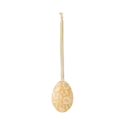 Maileg | Osterei Ornament, Blumen - Gelb