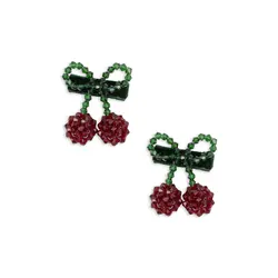 Konges Slojd | Barrette à cheveux Cerises pailletées paquet de 2