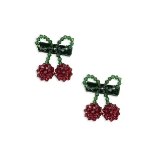 Konges Slojd | Barrette à cheveux Cerises pailletées paquet de 2