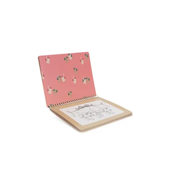 Konges Slojd Konges Slojd | Boek Magic Water Book Unicorn