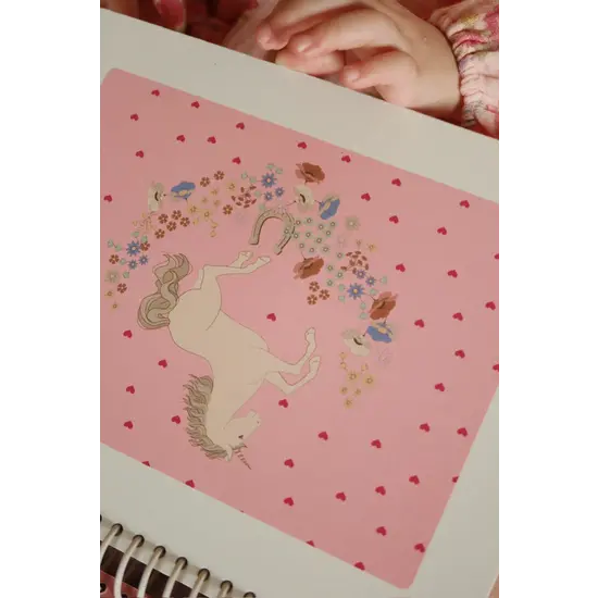 Konges Slojd Konges Slojd | Boek Magic Water Book Unicorn