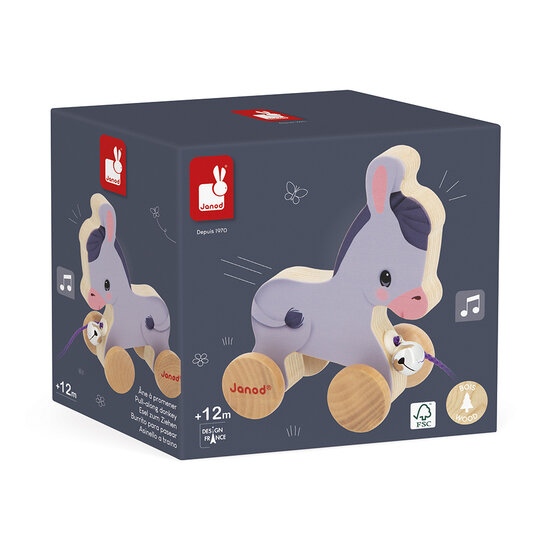 Janod Janod | Bauernhof Ziehen entlang Esel