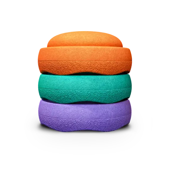 Stapelstein Stapelstein pierres empilees Secondary 3 pièces